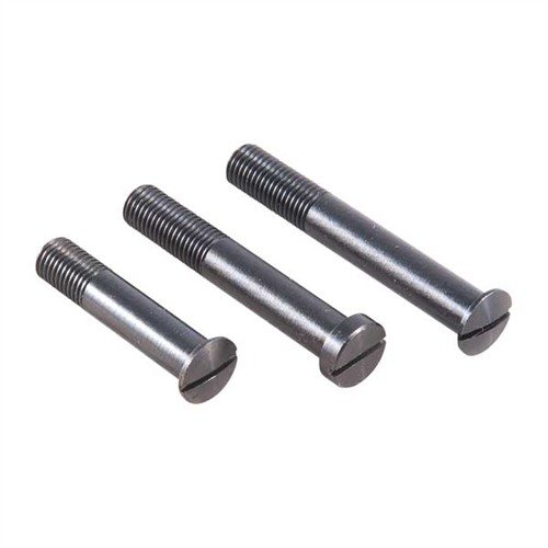 SLOTTED HEAD TRIGGERGUARD SCREWS, jotka sopivat Winchester 70:een, tarjoavat maksimaalista vahvuutta ja kestävyyttä konekäsitellystä työkaluteräksestä.