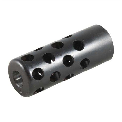 QUIET MUZZLE BRAKE 7MM vähentää rekyyliä ja piipun nostetta ilman äänen tai räjähdyksen lisäämistä, mikä mahdollistaa nopeammat seuraavat laukaukset.