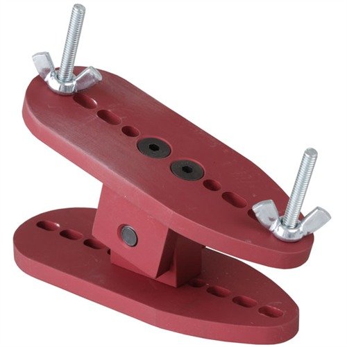 UNIVERSAL FITTING FIXTURE tukee GraCoil- ja Graco Adjustable Butt Plates -osat turvallisesti leikkaamisen ja hiomisen aikana, estäen vaurioita ja ylikuumenemista.