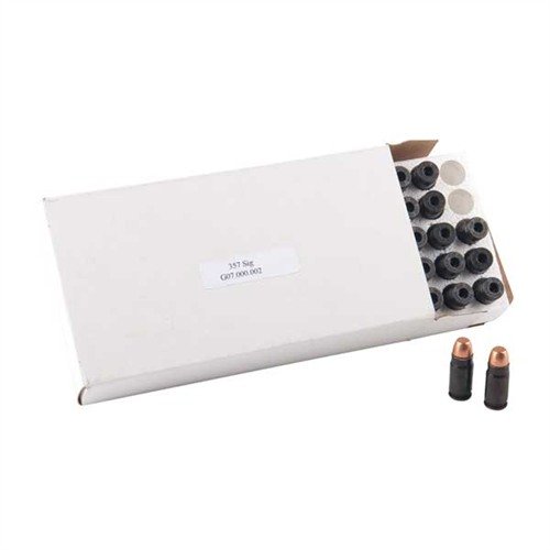 CENTERFIRE HANDGUN DUMMY ROUNDS, 357 SIG DUMMIES ovat turvallisia, inerttejä harjoituspatruunoita, jotka mahdollistavat luotettavan toiminnan tarkistamisen aseissa.