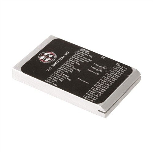 .22-250 ja .308 -lyhyt ja pitkä toimintakäyttöön suunniteltu MAGAZINE FEED LIP TOOL mahdollistaa 43 suosituimman kivääripatruunan syöttämisen luotettavasti.