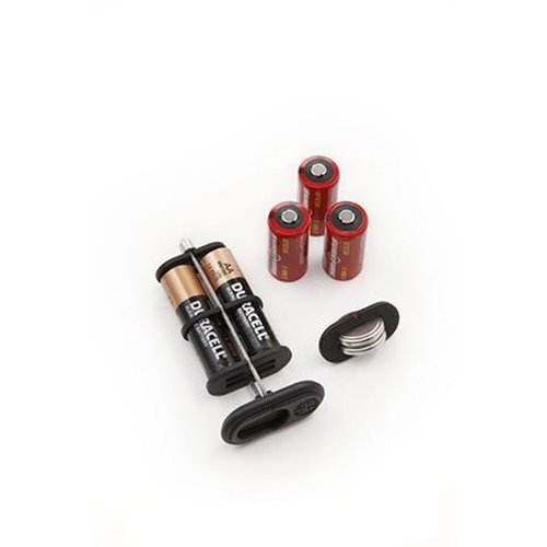 Hogue Cargo Management System tarjoaa tilaa 3 SureFire 123A, 2 AA tai 4 2032 paristolle, sekä lisäpeiton muiden tavaroiden säilyttämiseen.