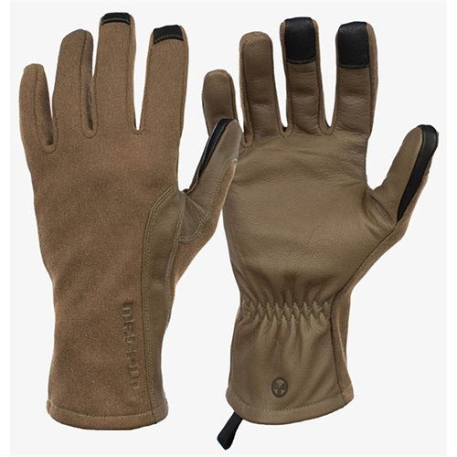 MAGPUL Flight Glove 2.0 tarjoaa erinomaisen suojan ja tuntuman, sisältäen flash-resistentin Nomexin ja Kevlarin, sekä kolmen sormen kosketusominaisuuden.