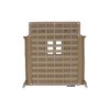 MOLLE Back Panel Lite mahdollistaa nopean ja työkaluvapaan vaihdon eri varustekokoonpanojen välillä, tarjoten monipuoliset MOLLE-liitosmahdollisuudet.