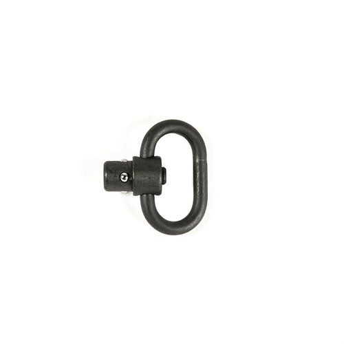 Push Button QD Sling Swivel tarjoaa turvallisen ja hiljaisen kiinnityspisteen, joka mahdollistaa nopean asennuksen ja irrotuksen useille aseille.
