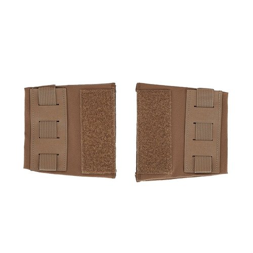 Spiritus Systemsin Side Armor Bag Caps yhdistävät kovalevyt ja pehmeän haarniskan yhdeksi, vähentäen kuormitusta ja tilaa käyttäjälle. Myydään kahden kappaleen setissä.