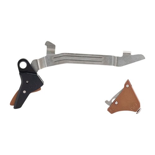 Timney Alpha Trigger parantaa Gen 5 Glockin laukaisua turvallisesti ja luotettavasti, tarjoten 3 lbs:n tarkan laukaisupainon ja helpon asennuksen.