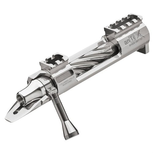 anTi X on ultra-kevyt toimintamekanismi, jossa on integroitu kiikarin kiinnitys ja iskuvaimennin, takaa sujuvuuden ja luotettavuuden ilman kompromisseja.