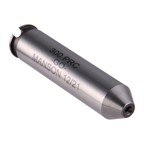 Manson Precision Rimless Cartridge Headspace Gauge takaa tarkan mittauksen, kestävä rakenne ja laaja kaliberivalikoima, varmistaen aseesi turvallisuuden ja suorituskyvyn.