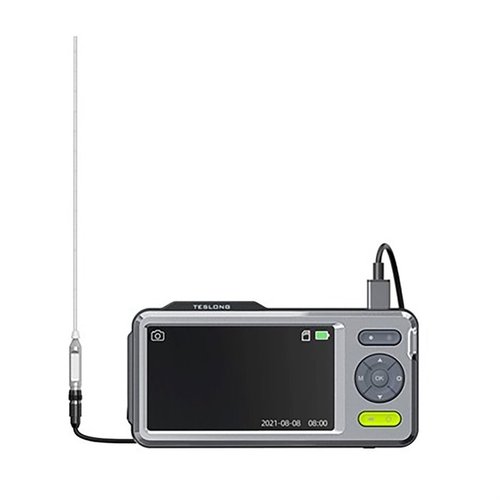 TESLONG Rigid 26" Rifle Borescope 5" IPS näytöllä tarjoaa 1920x1080 kuvauksen, vedenkestävän rakenteen ja 32GB muistikortin, täydellinen tarkastukseen.