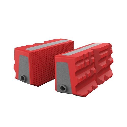 SMART-JAWS Multi-Fit Sleeves tarjoavat turvallisen ja vahingoittamattoman pidon kaikille aseille, putkille ja osille, muunneltavat ja kaksipuoliset puristimet.