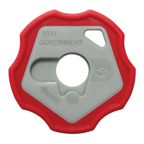1911 SMART WRENCH helpottaa 1911:n barrel bushingin irrottamista. Innovatiivinen muotoilu pitää recoil spring plugin paikoillaan, eikä naarmuta muzzlea.