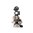 ARISAKA DEFENSE MOUNT FOR AIMPOINT MICRO T-1 AND T-2 OPTIC, 1.7" HEIGHT, BLK