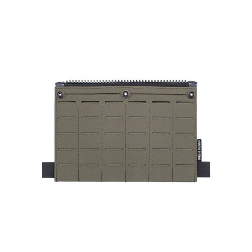 Back Panel MOLLE Flap on LV/119 Assault Panel Core tarjoaa kuusi MOLLE-saraketta, joihin voit kiinnittää erilaisia pusseja pääosan ylle.