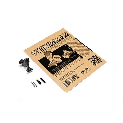 Strike AR-10 Enhanced Bolt Catch tarjoaa laajan pinnan nopeaa toimintaa varten, parempaa pitoa ja tyylikkään muotoilun, joka sopii useimpiin vastaanottimiin.