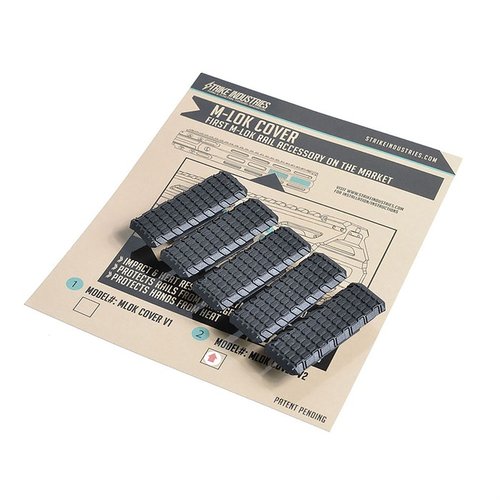 Strike Industries M-LOK Coverit tarjoavat erinomaisen suojan, lisäävät otetta ja ovat helppoja asentaa, suojaten aseesi rail-järjestelmää iskuilta.