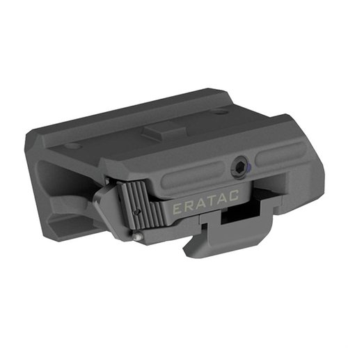 Eratac Ultra Slim Lever Mount on suunniteltu uudelleen, se on kevyt, 100% iskunkestävä ja säädettävä Picatinny-rautaan, ei ulkonevia osia.