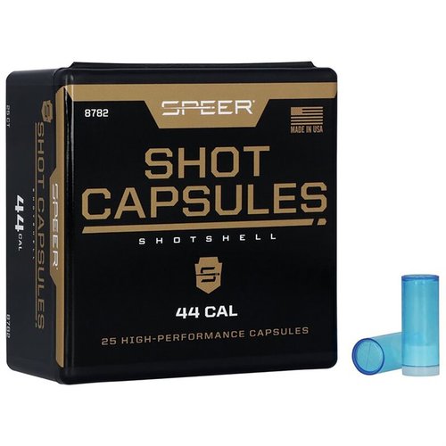 Luo omia käsikiväärin haulipatruunoita Speer® Empty Shot Capsulesilla. Täydellinen lyhyen matkan tuhoeläinten hallintaan.