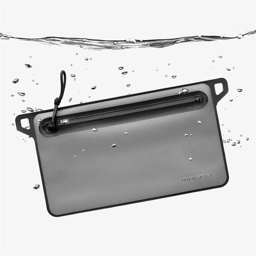 DAKA Waterproof Window Pouch on 100 % vedenpitävä, YKK® vetoketju, läpinäkyvä ikkuna sisällön tunnistukseen ja suuret karabiini kiinnityspisteet.