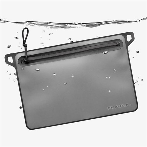 DAKA Waterproof Window Pouch on 100% vedenpitävä, siinä on kestävä YKK-vetoketju, läpinäkyvä ikkuna ja suuret karabiinikiinnityspisteet.