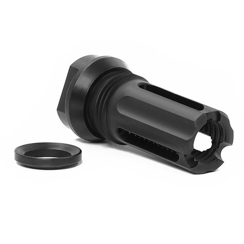 BFO Cage Hider 9mm tarjoaa erinomaisen äänenvaimennuksen ja vähentää salamaa, mikä tekee ampumisesta miellyttävämpää lyhyillä aseilla.