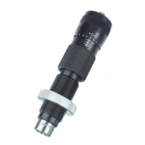 Forster Ultra™ Micrometer Seater Die 8.6MM Blackout tarjoaa tarkat säätömahdollisuudet ja erinomaisen laadun, mikä helpottaa patruunoiden valmistusta.
