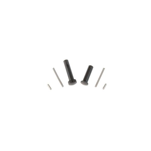 Geissele Super Duty Stainless Takedown Pin Set on valmistettu ruostumattomasta teräksestä, mikä takaa pitkäikäisyyden ja korroosionkestävyyden. Mukana laadukkaat detentit ja jouset.