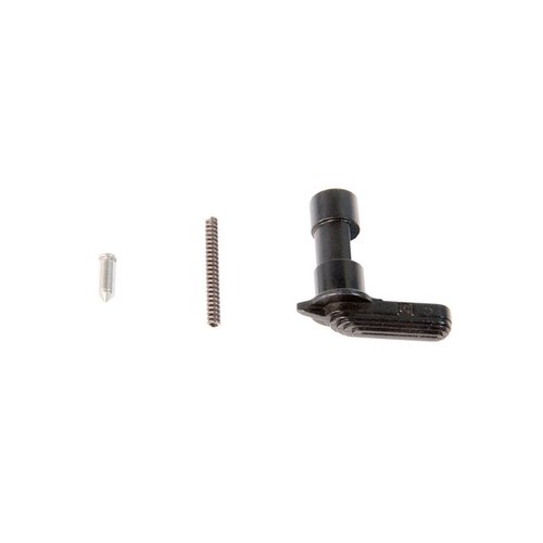 Geissele Posi-Snap Safety Selector on valmistettu 400-sarjan ruostumattomasta teräksestä, ja tarjoaa erinomaisen tuntuman turvallisuuden aktivoidessa.