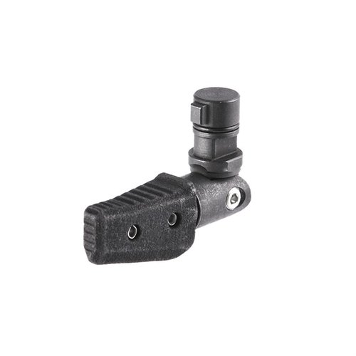 KNS BRN-180™ Folding Charging Handle parantaa käyttöä, estää sormien hankautumista ja taittuu lähes tasaiseksi yläkappaleen sivulle.