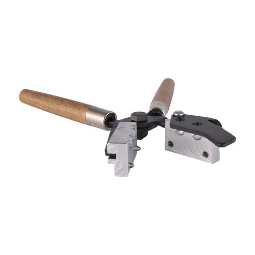 Lee Round Ball Moulds tarjoaa tangential cut off -rakenteen, joka poistaa sprue-nibin. Mukana kahvat ja sprue-levy, täydellinen valinta muunnelijalle.