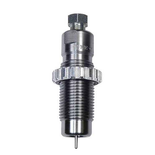 .30-06 Springfield full-length sizing die muuttaa patruunan koko pituuden, palauttaen sen alkuperäiset mitat ja poistaen epätasaisuudet ampumisen jälkeen.