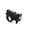 KIDD INNOVATIVE DESIGN TWO STAGE TRIGGER UNIT FOR 10/22 BLACK BLK CURVED EXTENDED