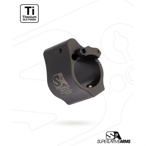 Superlative Arms AR-15 Solid Adjustable Gas Block säätelee kaasua tehokkaasti, vähentää takaisinlyöntiä ja pitää järjestelmän puhtaana ja viileänä.