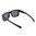 RIDER EYEWEAR BLACK FRAME & POLARIZED GRAY LENS W/RED MIRROR