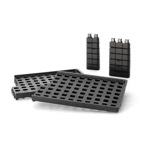 Magpul DAKA GRID Organizer on muokattava ratkaisu, joka suojaa varusteitasi Pelican™ 1700 Protector -kotelossa, tarjoten paremman suojan kuin vaahtomuovi.