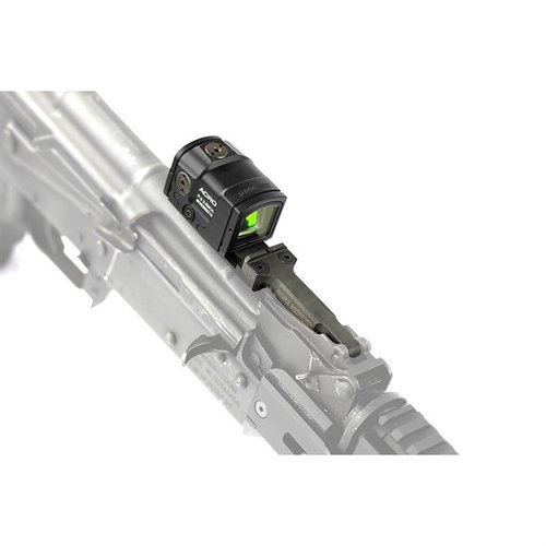 Päivitetty RSR2-mountti Aimpoint Acro -optikoille tarjoaa matalan asennuskorkeuden, kestävä teräsrakenteen ja magneettifosfaattipinnoitteen.