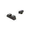 AMERIGLO RANGE SIGHT SET SERRATED FOR GLOCK G5 9MM/.40 CALIBER BLACK