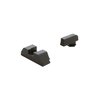 AMERIGLO RANGE SIGHT SET SERRATED FOR GLOCK 42,43,43X,48 BLACK