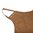 BROWNELLS CANVAS APRON, SHORT, BROWN
