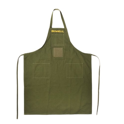 Kestävä ja pitkä canvas-apron suojaa vaatteitasi, tarjoaa 4 käytännöllistä taskua ja säädettävän kauluksen täydelliseen istuvuuteen.