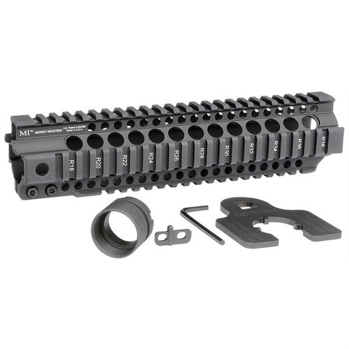 AR-15 Combat T-Series Free Float Handguard on 10