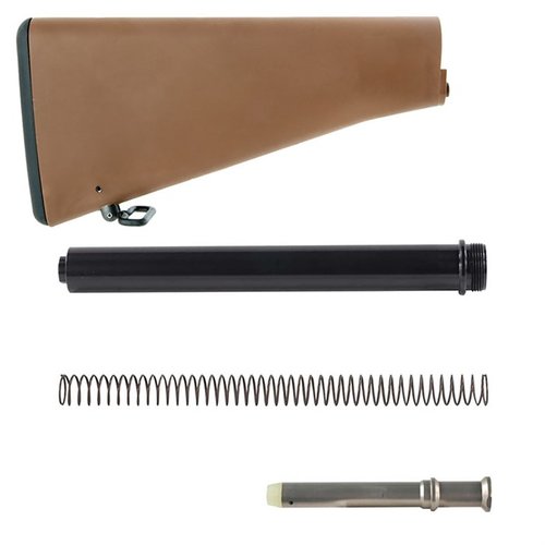 Brownells M16A1 Buttstock Assembly tuo amerikkalaisen klassikon takaisin eloon, täydellinen AR-15:lle, M16:lle ja varhaismalleille, saatavilla useissa väreissä.
