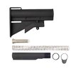 BROWNELLS BUNDLES BRN AR-15 M4 MIL-SPEC COLLAPSIBLE BUTTSTOCK KIT, BLACK