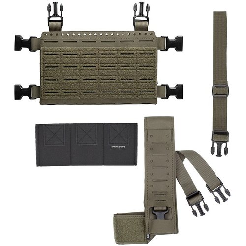 Micro Fight Chassis MkV Starter Kit on helppo käyttää ja mukauttaa tarpeidesi mukaan, sisältäen MOLLE-kiinnityksen ja 5.56 patruunapidikkeet.
