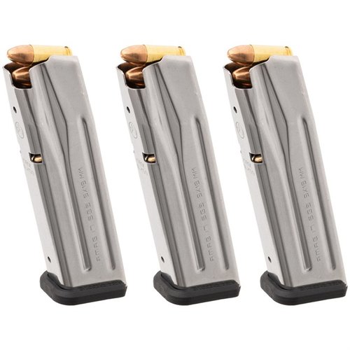 AMAG 17 SG9 on 17 laukauksen SIG 9mm -kiväärin lipas, jossa ruostumaton teräsrunko, helposti puhdistettava pohjalevy ja kapasiteetti-indikaattorit.