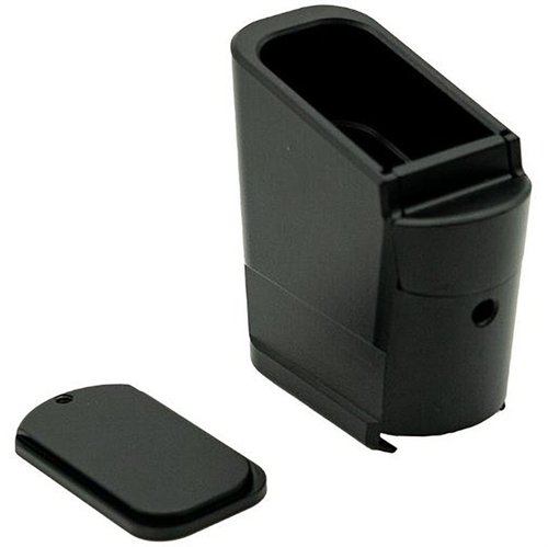 Z9 +3 MAGAZINE EXTENSION lisää 3 patruunaa Glock® 43 -kiväärin Z9-magasiiniin, helppo pääsy pohjalevyn suunnittelun ansiosta ja elinikäinen takuu.