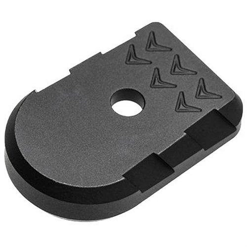 Tyrant CNC:n P365 X-MACRO base plate parantaa ergonomiaa, nopeuttaa latauksia ja tarjoaa varman istuvuuden 17-ammuksen magneeteille.