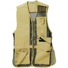 BOB ALLEN FULL MESH SHOOTING VEST on kevyt ja hengittävä, varustettu Insert-A-Pad -taskulla, säädettävillä sivuilla ja tilavilla etutaskuilla.