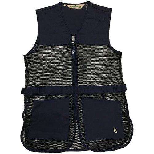 BOB ALLEN FULL MESH DUAL PAD SHOOTING VEST on kevyt ja hyvin tuulettuva, jossa on säädettävät sivunauhat, kaksinkertaiset pehmusteet ja tilavat taskut.