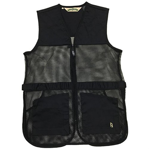 BOB ALLEN FULL MESH DUAL PAD SHOOTING VEST on kevyt ja hyvin ventiloitu, jossa on säädettävät sivunauhat, kaksipuoliset pehmusteet ja tilavat taskut.
